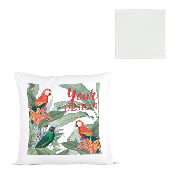 Kissenbezug aus Twill & Kissen 40x40 cm Sublimation