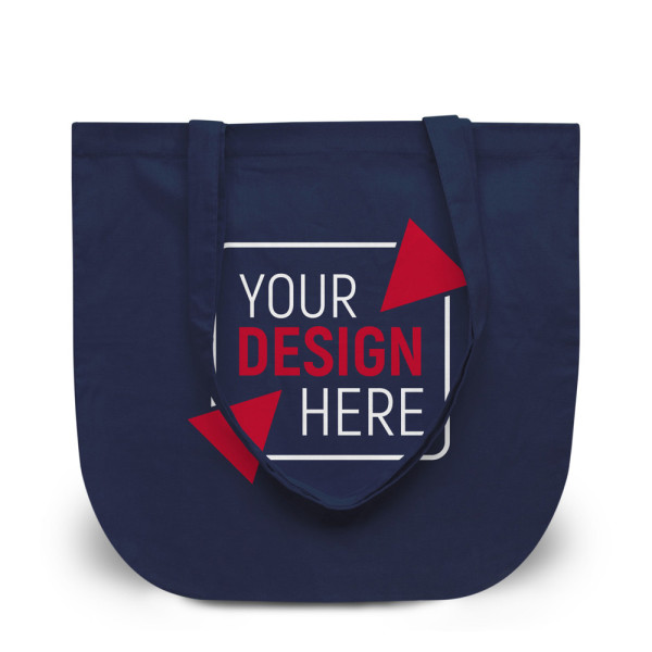 NEW YORK – Baumwolltasche mit rundem Boden
