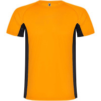 fluororange, schwarz