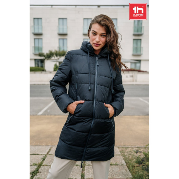THC BRUSSELS. Gepolsterter Unisex-Parka