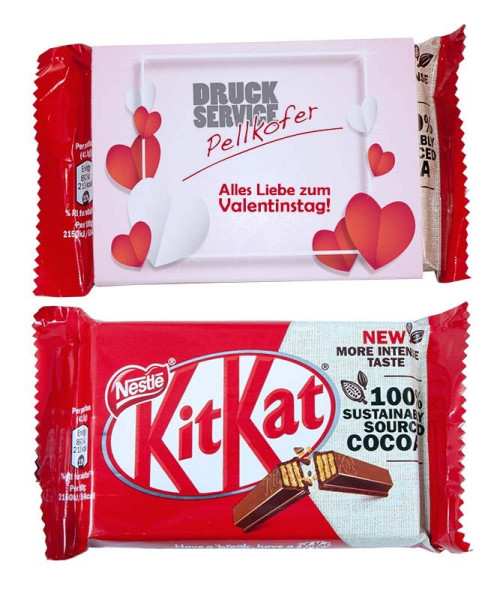 KitKat im Werbeschuber